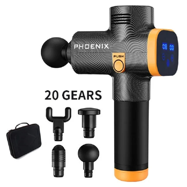 Phoenix A2 Massage Gun – Deep Tissue Muscle Massager for Pain Relief & Full Body Relaxation