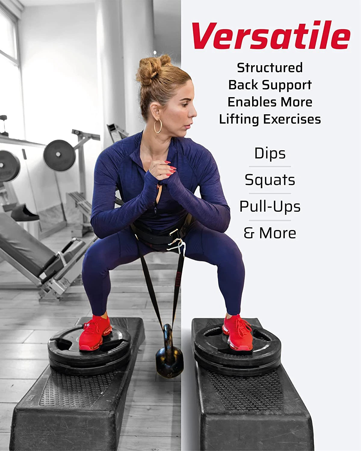 EVA Weightlifting Belt – Professional Fitness Support Belt for Squats & Deadlifts