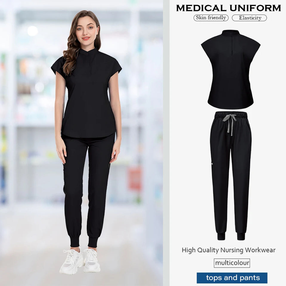 Medical & Surgical Uniform Set – Professional Hospital, Clinic, Veterinary & Pharmacy Workwear for Doctors and Nurses