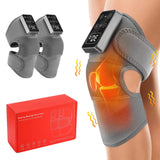 Electric Knee Massager 3 Vibrations 5 Levels Hot Compress Shoulder Elbow Massage Knee Support Brace Knee Protection Health Care