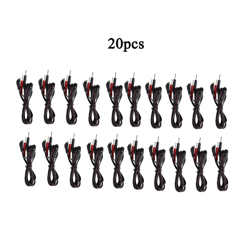 TENS Electrode Lead Wires with Standard Pin for EMS & Digital TENS Machines
