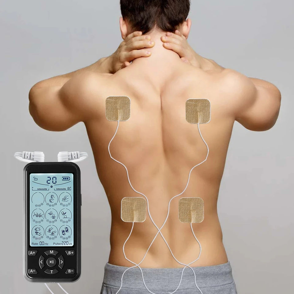 36 Mode Electric EMS Muscle Stimulator Tens Massager Acupuncture Body Massage Pulse Therapy Slimming Machine Electrostimulator