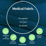 Unisex Medical Scrub Set with Pockets – Jogger-Style Nurse & Doctor Uniform for Clinical, Surgical & Veterinary Work