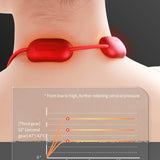 Xiaomi Youpin Smart Hanging Neck Protector Cervical Spine Massager Portable Mini Pulse Shoulder Massage Hot Compress Nursing