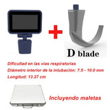 Mexico Local Stock 3.5 Inch HD Touch screen Anesthesia Digital Video Laryngoscope 6 sizes Reusable Sterilizable Blades Optional
