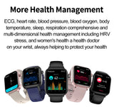 AI Health Diagnostic Smartwatch for Women – Blood Lipid, Uric Acid & Body Composition Monitor with Menstrual Tracker (2025 Model)