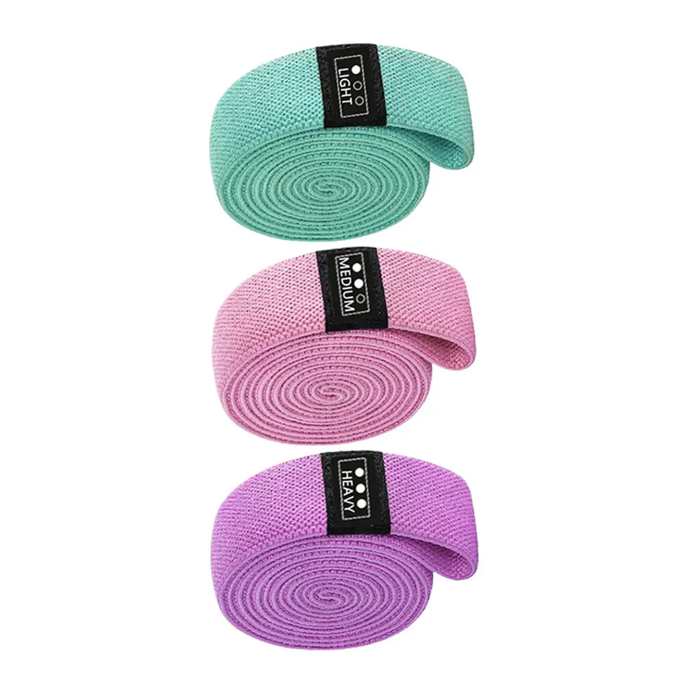 Long Resistance Bands – Stretch Workout Bands for Home Gym, Yoga, Pilates & Full-Body Training