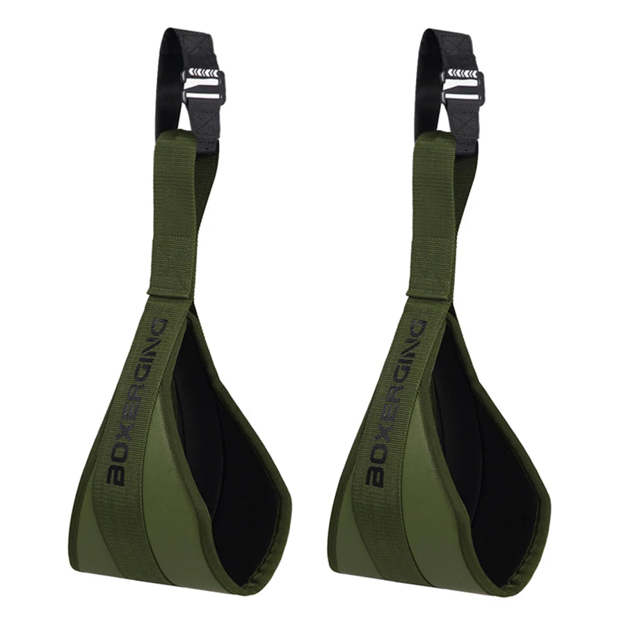 1 Pair Abdominal & Leg Muscle Hanging Sling Straps – Pull-Up Training for Horizontal Bars