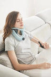 Adjustable Cervical Neck Traction Device – Air Pump Neck Stretcher Collar for Spine Alignment & Pain Relief
