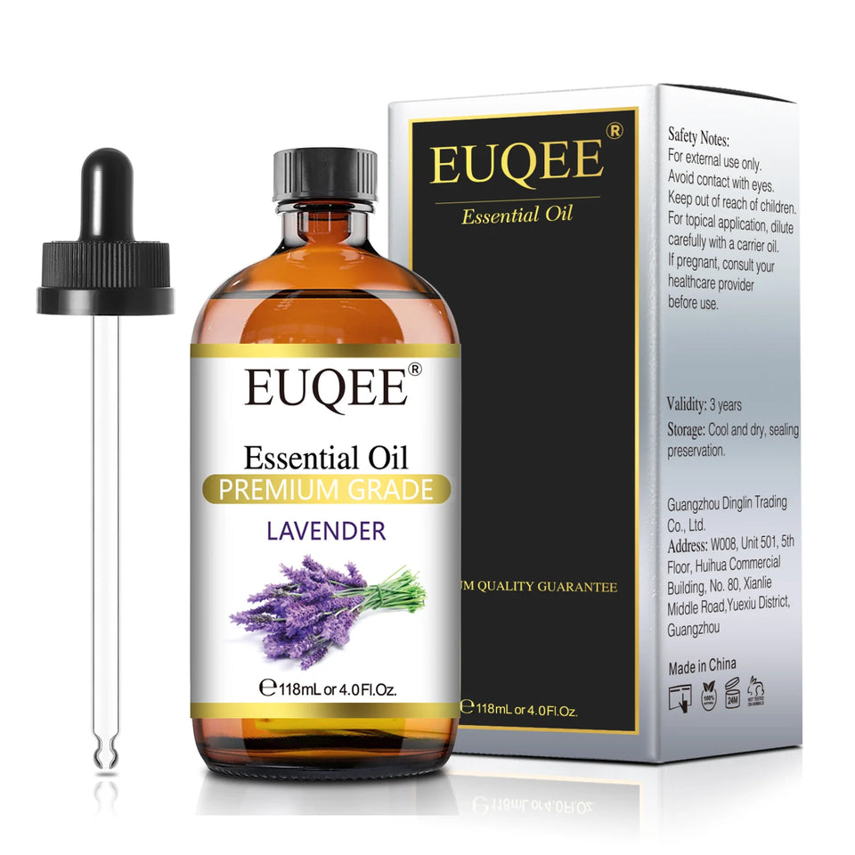 EUQEE 118ml Natural Essential Oil for Diffuser, Candles & Aromatherapy