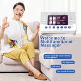 12 Modes TENS Low Frequency Therapy Device EMS Muscle Stimulator Electric Pulse Massager Myostimulation Apparatus Massage Relax