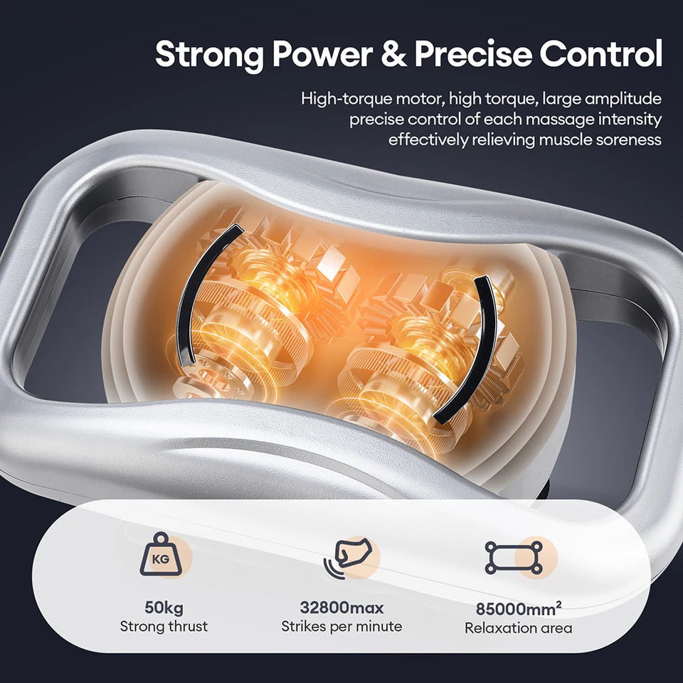 30-Head Massage Gun – High-Frequency Vibration Deep Tissue Muscle Massager