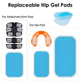 Electrical Muscle Stimulator Massager – Abs, Buttocks, Arms, Legs & Hips Toner for Fitness Training