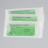 Medical Nylon Monofilament Suture Kits 4/0 – Individually Wrapped Veterinary & Practice Sutures for Training (1–100pcs)