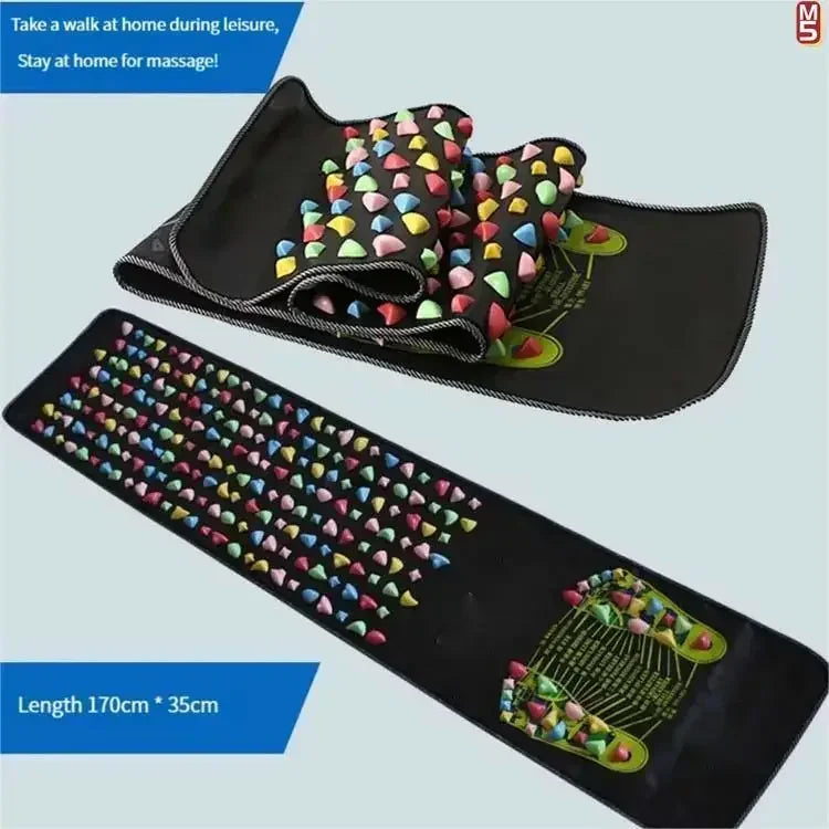 Acupressure Pad Foot Reflexology Massage Pad Health Care Walking Foot Pressure Pad Reflexology Massage Pad Foot Massager