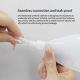 Reusable Male Wearable Silicone Urine Bag with Catheter & Drainage System
