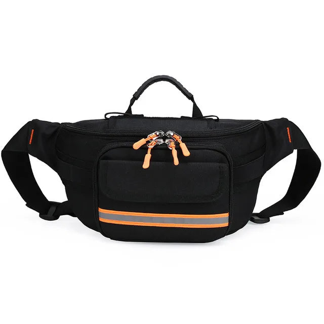 Outdoor First Aid Waist Bag – Empty Medical Organizer for Travel, Camping & Emergency Survival