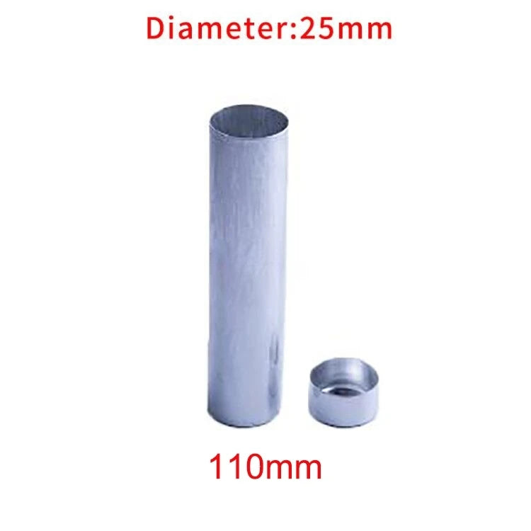 50pcs Dental Lab Aluminum Cartridges – Multi-Dimension Flexible Acrylic Denture Work Supplies