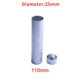 50pcs Dental Lab Aluminum Cartridges – Multi-Dimension Flexible Acrylic Denture Work Supplies