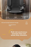 Upgrade Electric Full Body Massage Chair Neck Back Waist Leg Vibration Kneading Shiatsu Cushion Seat Relaxation Trapezius Massag