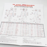 Electric Acupuncture Stimulator Machine Electrical Nerve Muscle Stimulator 6 Channels Output Patch Massager Health Care KWD808-I