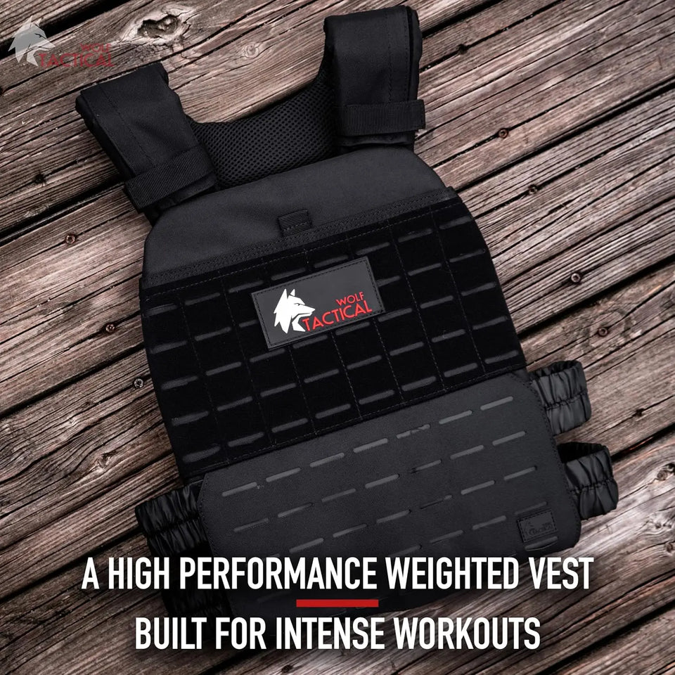 Adjustable Weighted Vest – Strength, Endurance & Running Fitness Training