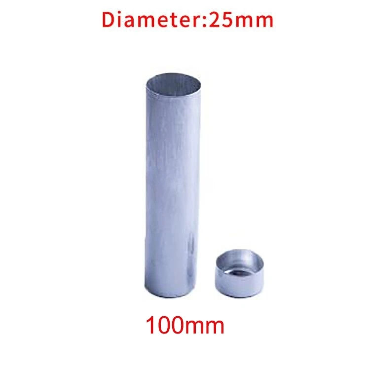 50pcs Dental Lab Aluminum Cartridges – Multi-Dimension Flexible Acrylic Denture Work Supplies