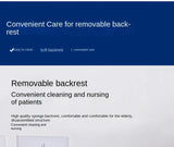 2-in-1 Bed Fold Chair with Hydraulic Lift – Paralyzed & Disabled Elderly Nursing Transfer Chair with Walker Support