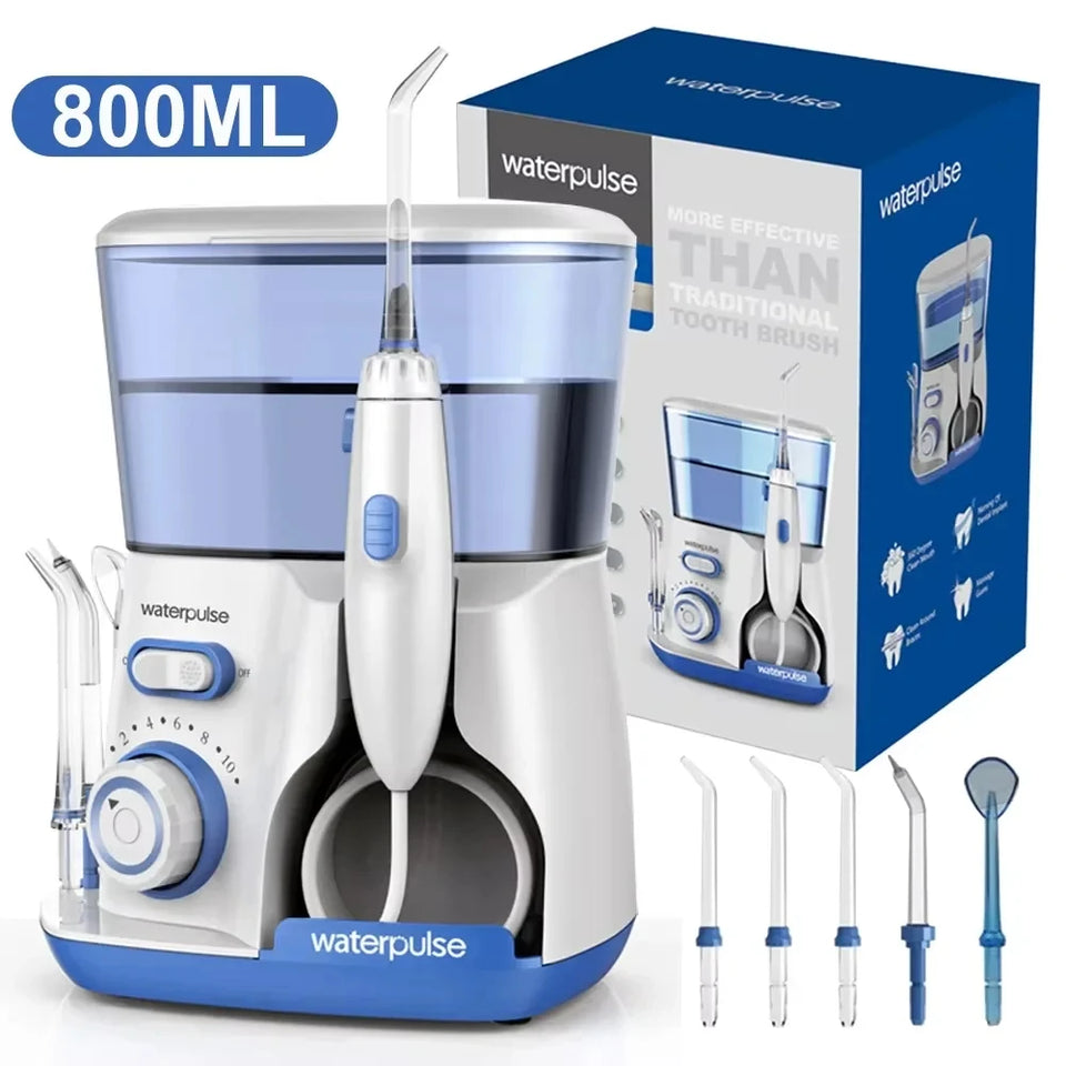 High-Pressure Oral Irrigator – 800ML Electric Dental Water Flosser for Deep Teeth Cleaning & Gum Care