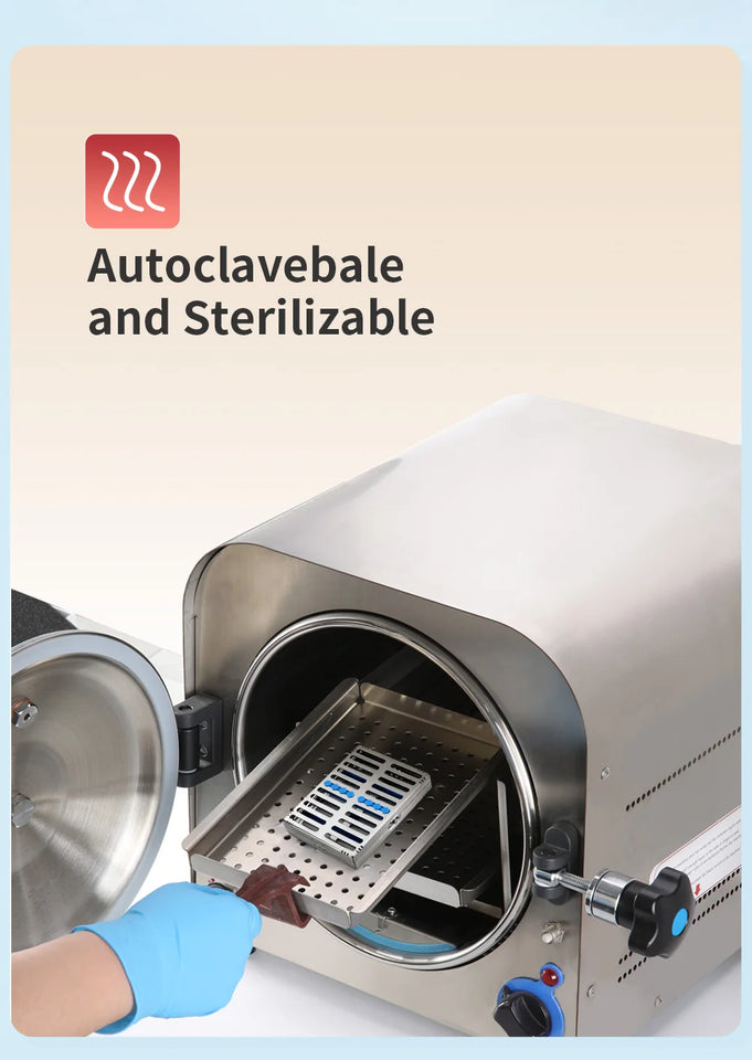 AZDENT Dental Sterilization Rack – Autoclavable Surgical Cassette & Disinfection Tray