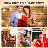 Electric Infrared Knee Pad Re Light Heating Vibration Massager for Back and Waist Thermal Leg Knee Joint Support Brace Wireless