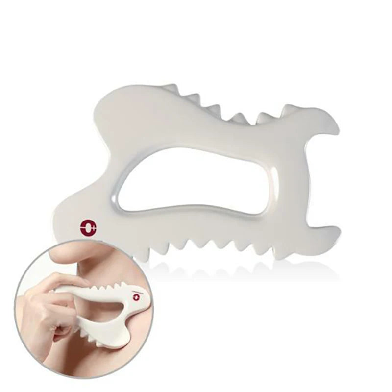 Ceramic Gua Sha board skin scraping tools face massager whole body carving Body Guasha, Body Massage Tool
