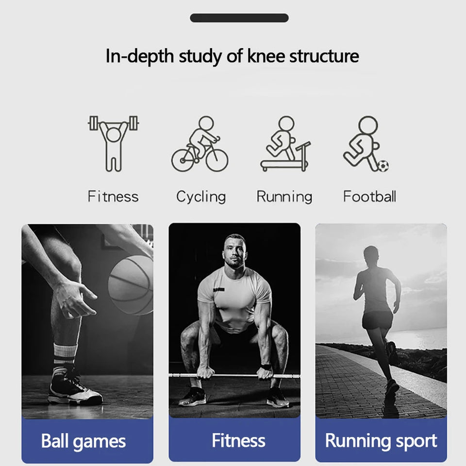 Knee Compression Sleeve Support Brace – Joint Pain Relief for Running, Arthritis, ACL, Meniscus Tear & Injury Recovery