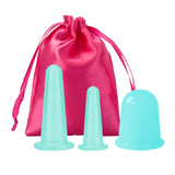 Silicone Vacuum Cup Suction Cups Vacuum Cans Massage Body Face Neck Massage Suction Cup Health Care Cellulite Massage Tools