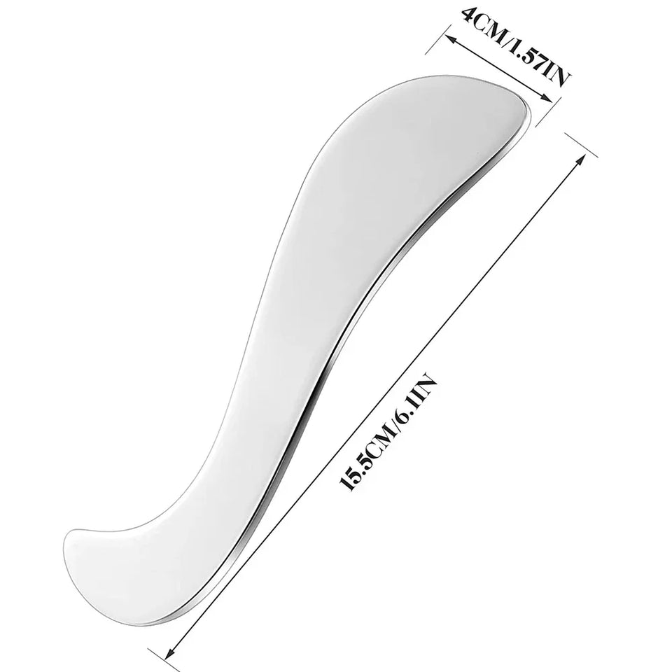 Professional GuaSha Massage Tools Stainless Steel Gua Sha Scraping Massage Tool IASTM Tools Great Soft Tissue Mobilization Tool