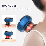 Electric Vacuum Cupping Massager Anti-Cellulite Suction Cups Heating Guasha Fat Burning Skin Scraping Body Slimming