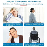 Wearable Urine Bag Pants with Double Pocket – Large Capacity Portable Ostomy Underwear for Elderly & Post-Surgery Care