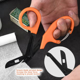 Outdoor Survival Paramedic Trauma Scissors – Heavy-Duty Emergency First Aid Shears for Medical Rescue & IFAK
