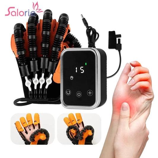 Intelligent Massage Gloves Stroke Hemiplegia Rehabilitation Hand Function Robot Gloves Rehabilitation Training Glove Finger Care