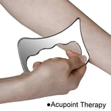 1/4/7 Pcs Great Stainless Steel Gua Sha Scraping Massage Tool Set for Back, Legs, Arms, Neck, Shoulder and Whole Body Acupoints