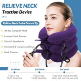nflatable Cervical Neck Stretcher – Home Spinal Traction Device for Pain Relief & Muscle Strain Recovery