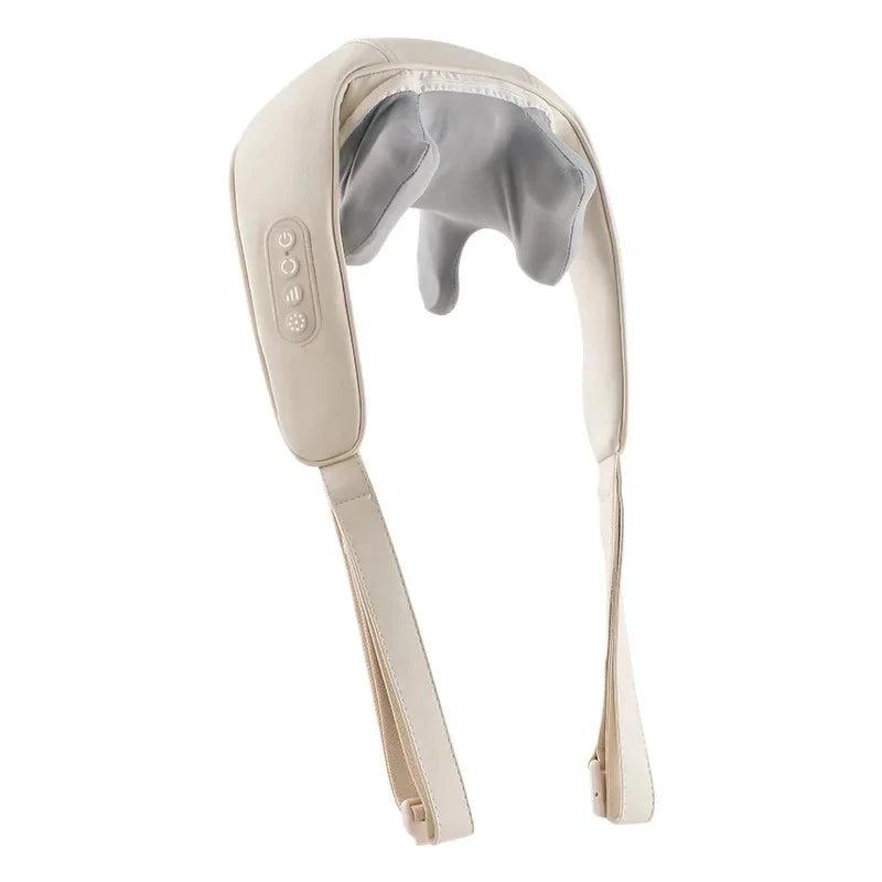 Korean Shoulder & Neck Massager – 26W BLDC Kneading Massage Shawl with Heat