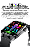 2025 Uric Acid & Blood Fat Smartwatch – ECG+PPG, Pulse, Blood Pressure, Bluetooth Call & Sports Fitness Health Tracker