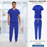 Wholesale Unisex Medical Jogger Scrub Set with Accessories