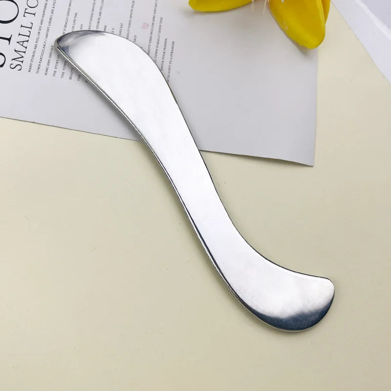 2cs stainless steel fascia knife, portable and practical myofascial release knife guasha soft tissue release tool, suitable for