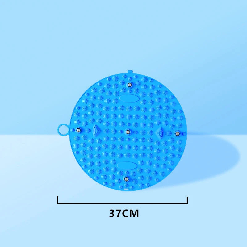 Foot Yoga Acupressure Massage Board – Round Exercise Pad for Muscle Relaxation & Meridian Therapy