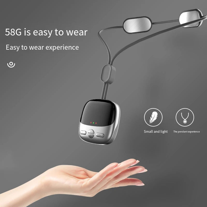Xiaomi Youpin Smart Hanging Neck Protector Cervical Spine Massager Portable Mini Pulse Shoulder Massage Hot Compress Nursing
