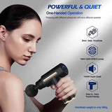 2025 Professional Grade Fascia Massage Gun – Electric Vibration Muscle Relaxation