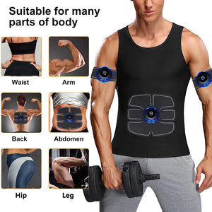 Electrical Muscle Stimulator Massager – Abs, Buttocks, Arms, Legs & Hips Toner for Fitness Training
