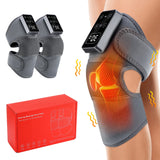 Electric Knee Massager 3 Vibrations 5 Levels Hot Compress Shoulder Elbow Massage Knee Support Brace Knee Protection Health Care